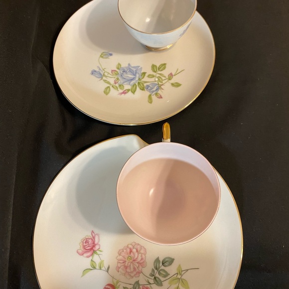 vintage LeftonChina Hand painted Cup and snack sets - Picture 8 of 8